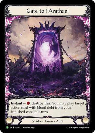 Gate to i'Arathael - FAB507 (FAB507)  Rainbow Foil