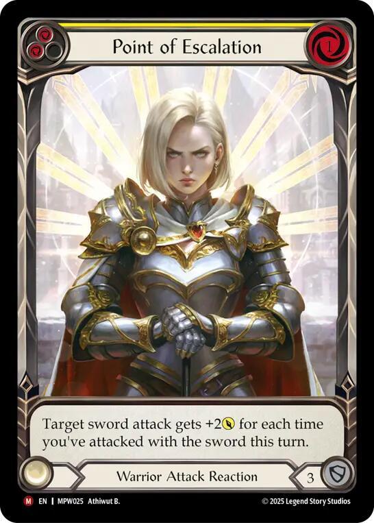 Point of Escalation Extended Art Rainbow Foil