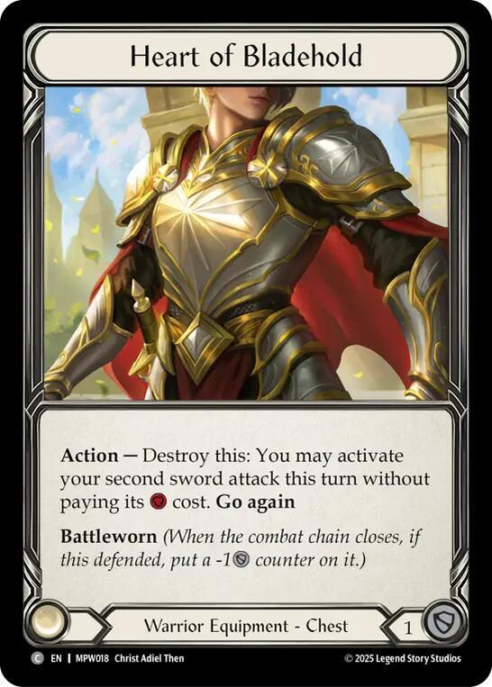 Heart of Bladehold Cold Foil