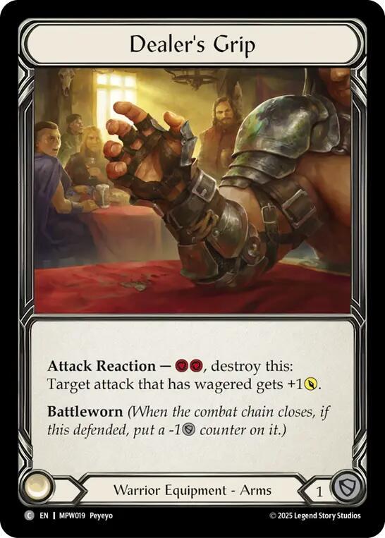 Dealer's Grip Cold Foil