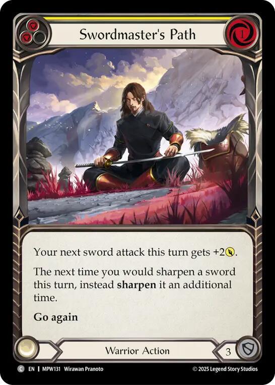 Swordmaster's Path (Yellow)