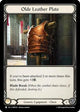 Olde Leather Plate (MPW141)