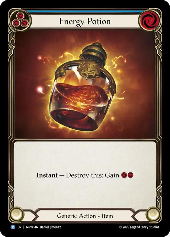 Energy Potion (Blue)