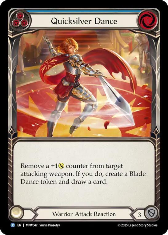 Quicksilver Dance Rainbow Foil