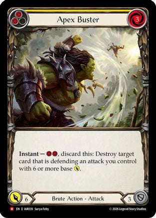 Apex Buster (IAR039)  Rainbow Foil