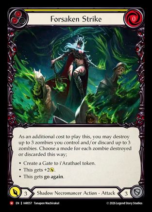 Forsaken Strike (IAR057)  Rainbow Foil