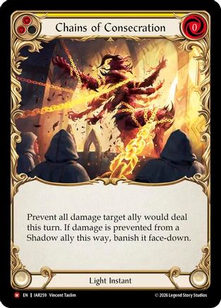 Chains of Consecration (IAR259)  Rainbow Foil