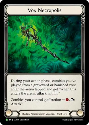 Vox Necropolis (GEM186)  Cold Foil