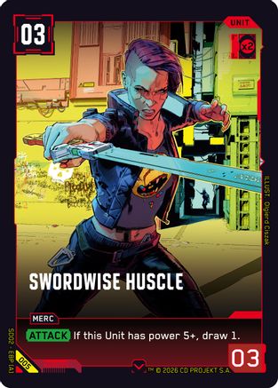 Swordwise Huscle (005) - Embracing Power  Retail Starter Deck