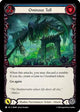 Ominous Toll (Blue) (IAR080)  Rainbow Foil