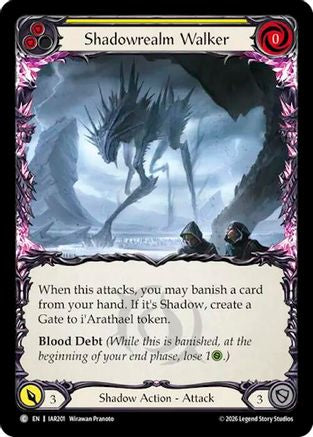 Shadowrealm Walker (Yellow) (IAR201) - Usurp the Shadow Throne