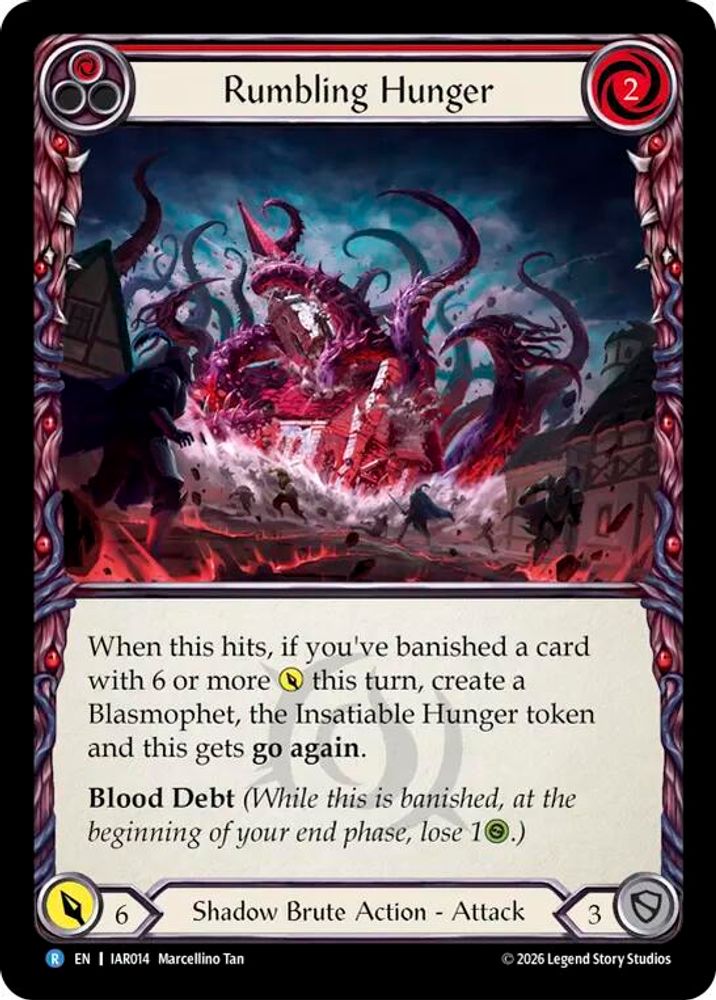 Rumbling Hunger (Red) (IAR014)