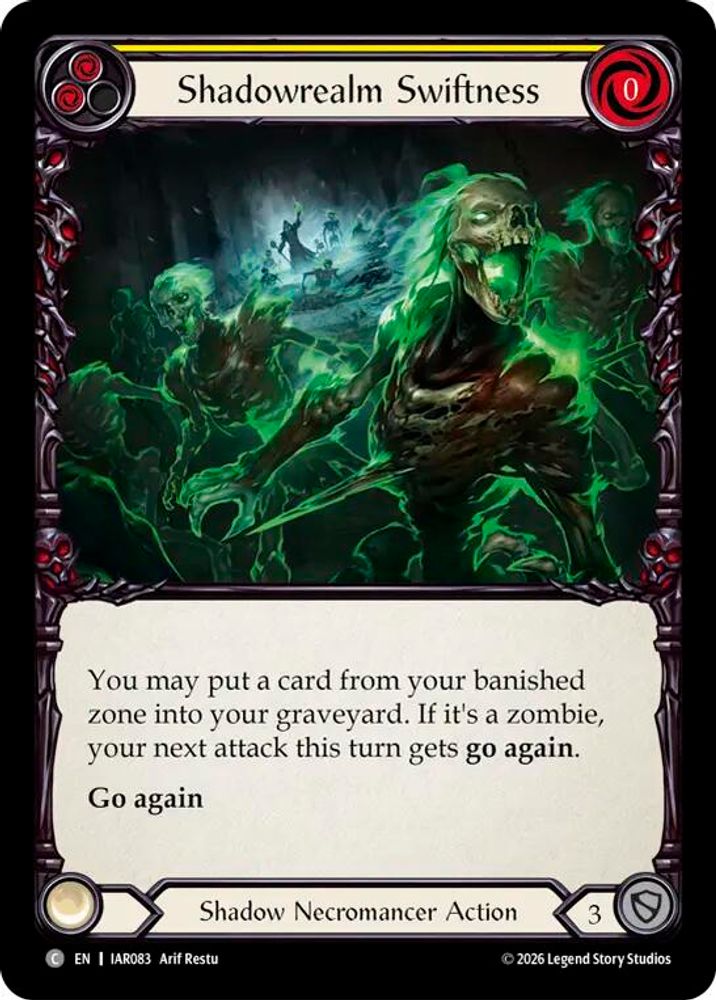 Shadowrealm Swiftness (IAR083)  Rainbow Foil