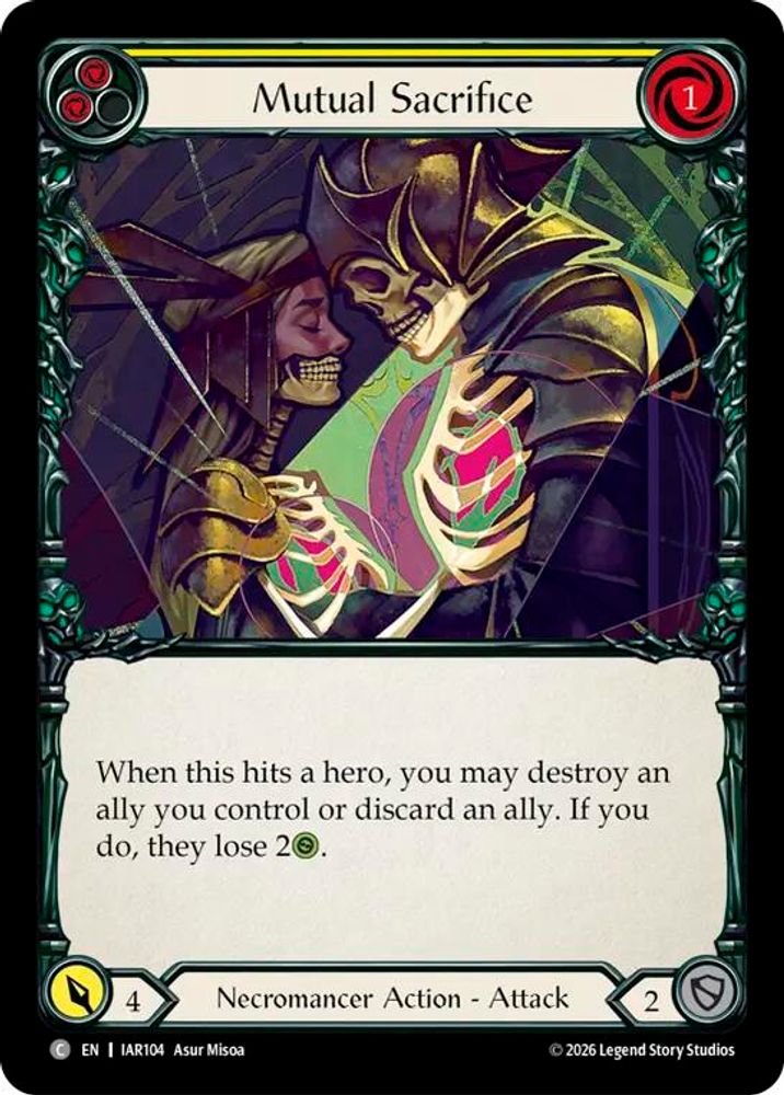 Mutual Sacrifice (Yellow) (IAR104)