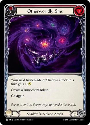 Otherworldly Sins (Red) (IAR141) - Usurp the Shadow Throne