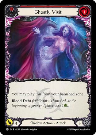 Ghostly Visit (Red) (IAR188) - Usurp the Shadow Throne