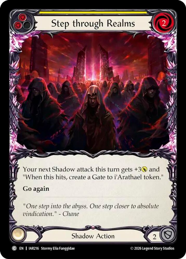 Step through Realms (Yellow) (IAR216)
