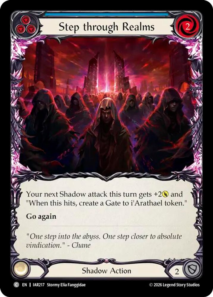 Step through Realms (Blue) (IAR217)