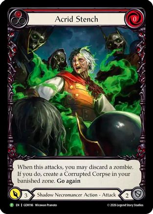 Acrid Stench (GEM196)  Rainbow Foil