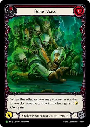 Bone Mass (GEM197)  Rainbow Foil