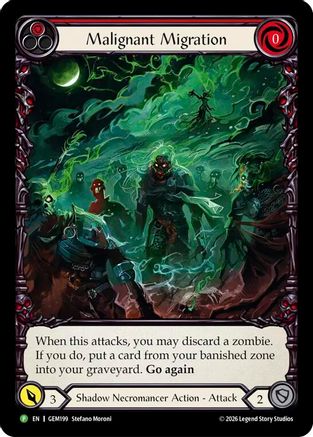 Malignant Migration (GEM199)  Rainbow Foil