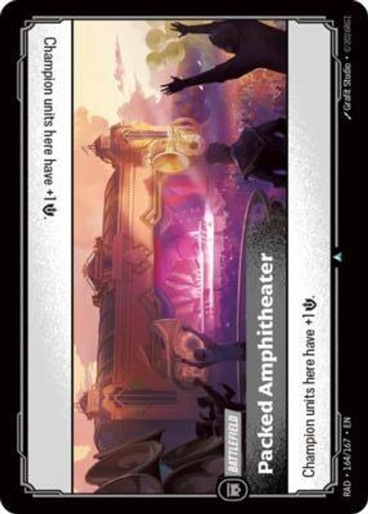 Packed Amphitheater (164/167) - Radiance Foil