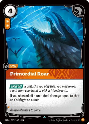 Primordial Roar (082/167) - Radiance