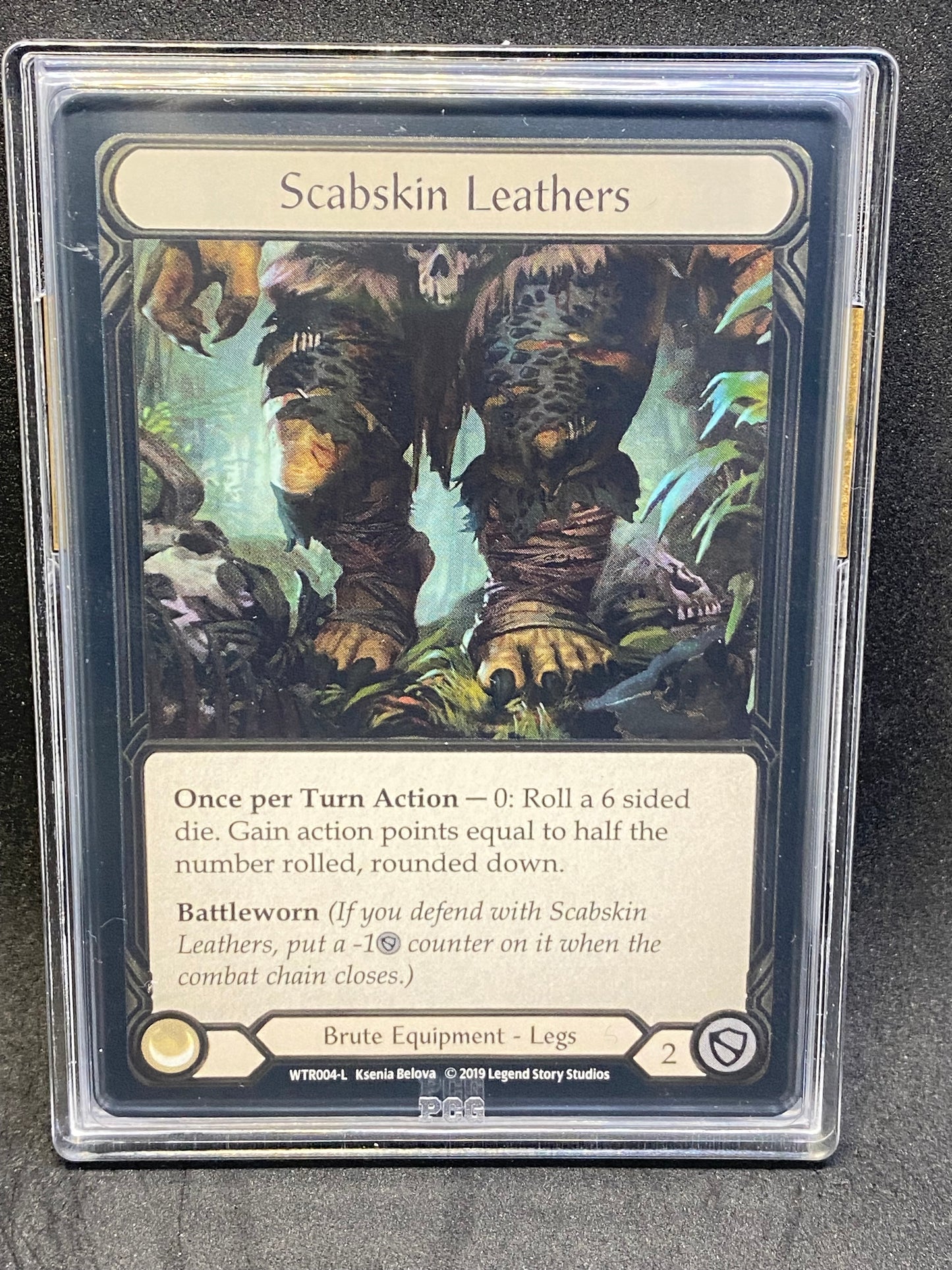 Scabskin Leathers Alpha CF 9.5 Graded Player Slab