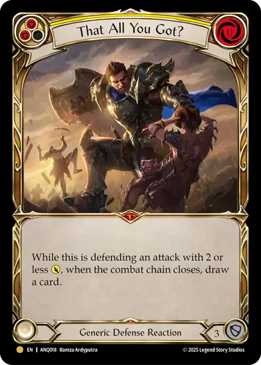 That All You Got? Antiquity Cold Foil