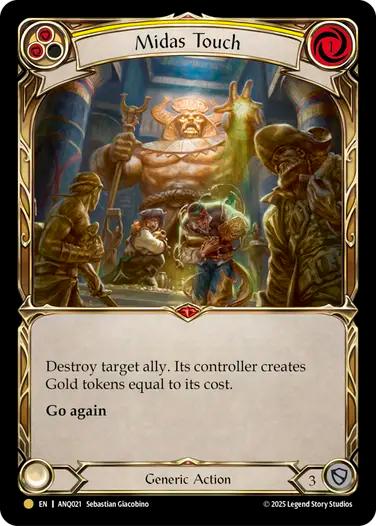Midas Touch Antiquity