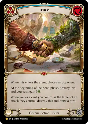 Truce Antiquity Cold Foil