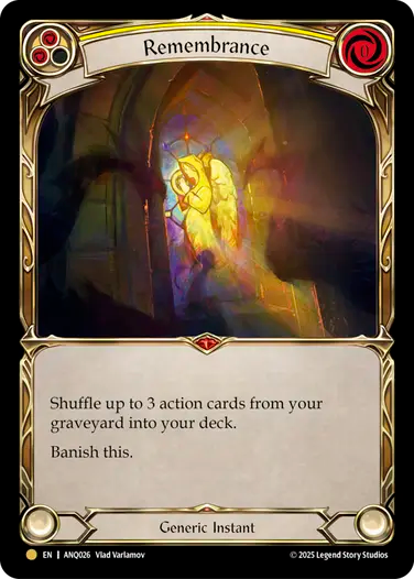 Remembrance Antiquity