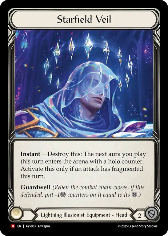 Starfield Veil Rainbow Foil
