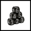 Heavy Rollers D6 Dice Set w/ Magnetic Case