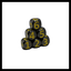 Heavy Rollers D6 Dice Set w/ Magnetic Case