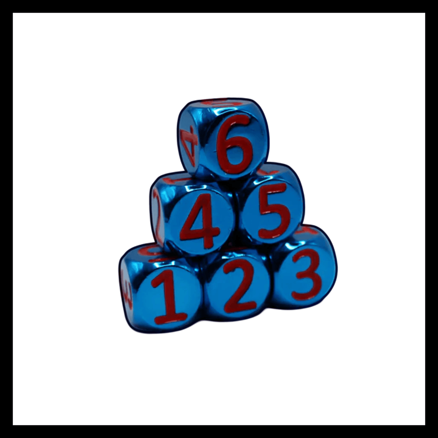Heavy Rollers D6 Dice Set w/ Magnetic Case