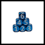 Heavy Rollers D6 Dice Set w/ Magnetic Case