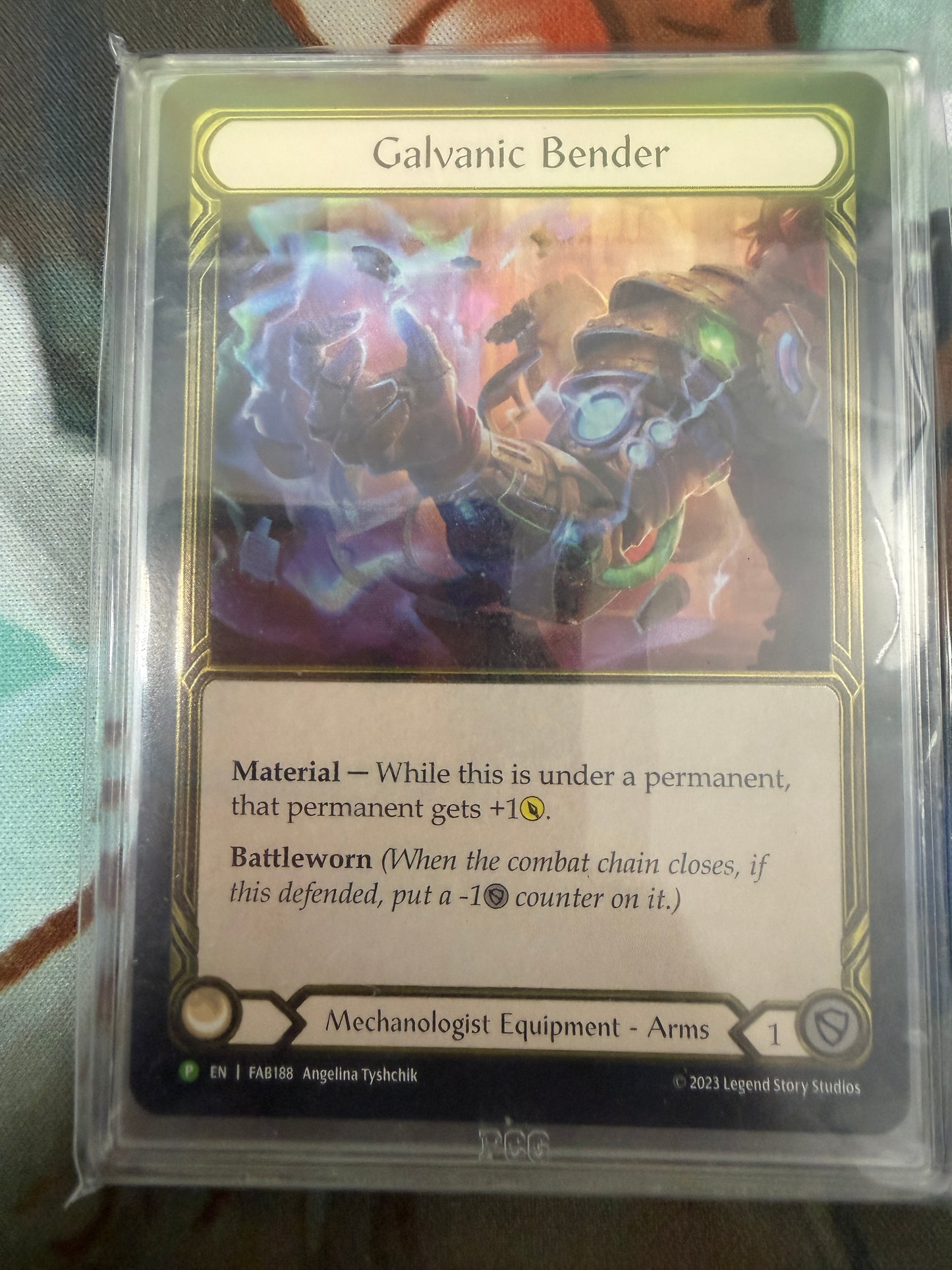 Galvanic Bender Gold Foil Gem Mint 9.5 PCG Graded