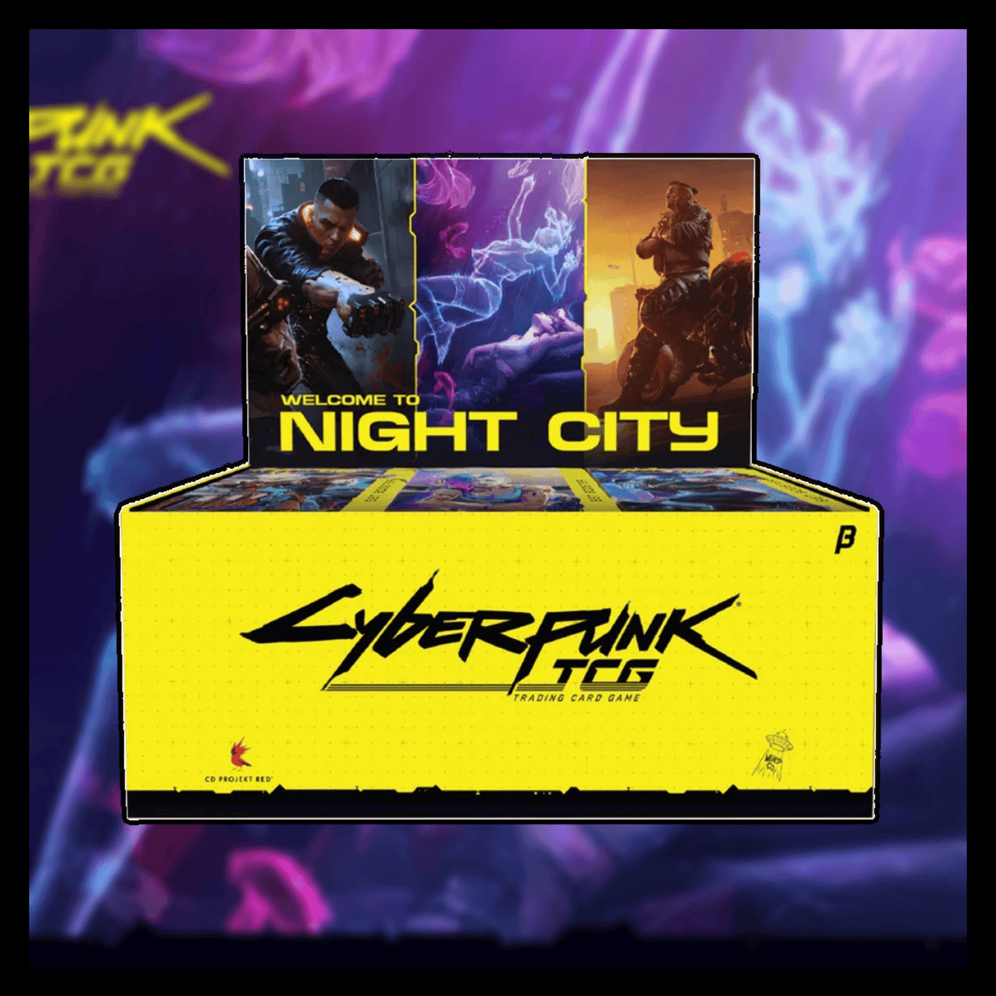Cyberpunk TCG BETA Booster Box (36 Packs)