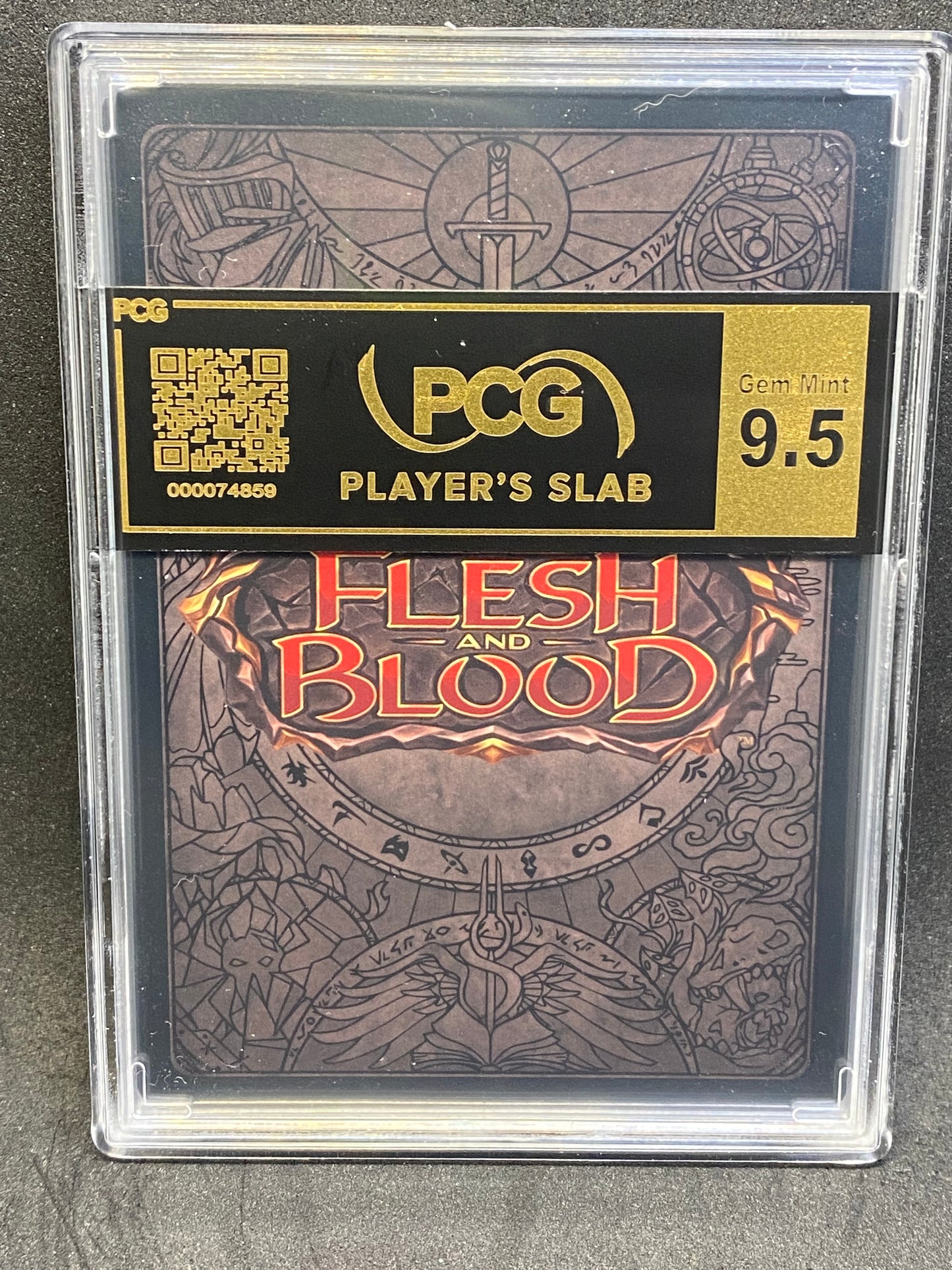 Scabskin Leathers Alpha CF 9.5 Graded Player Slab