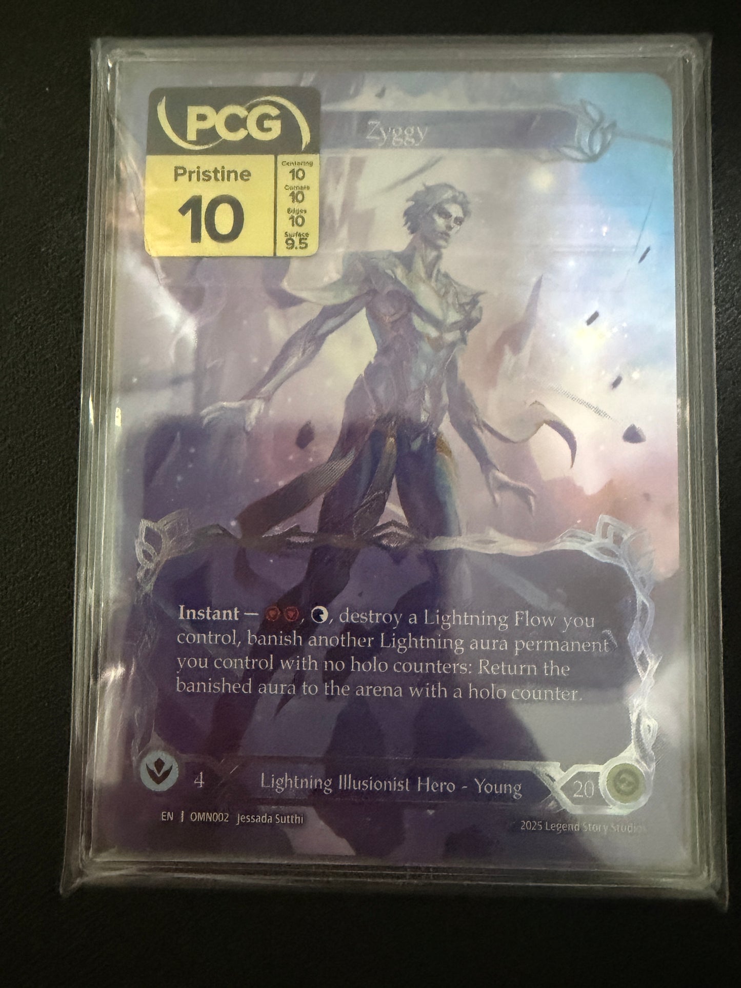 Zyggy Marvel CF Pristine 10 Graded Slim Slab