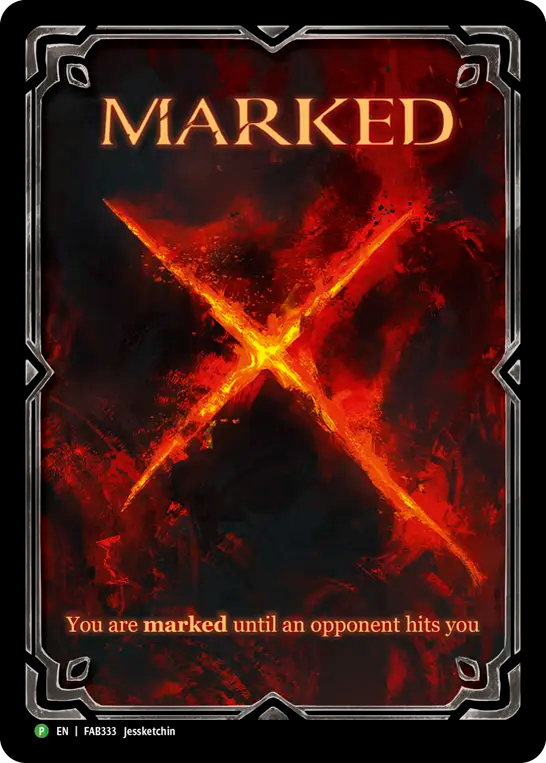 Marked Cold Foil Promo