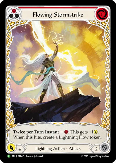 Flowing Stormstrike Extended Art RF Promo