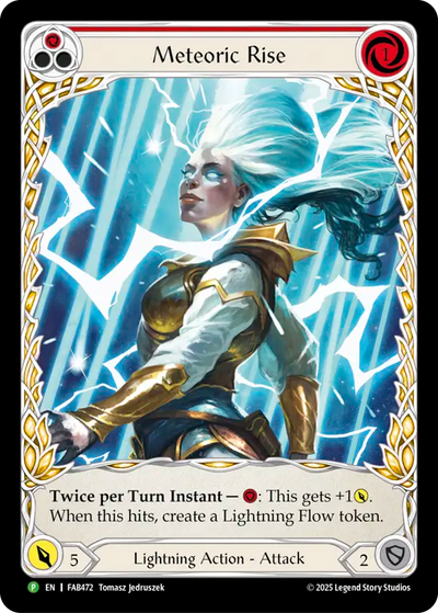 Meteoric Rise Extended Art RF Promo