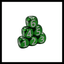 Heavy Rollers D6 Dice Set w/ Magnetic Case