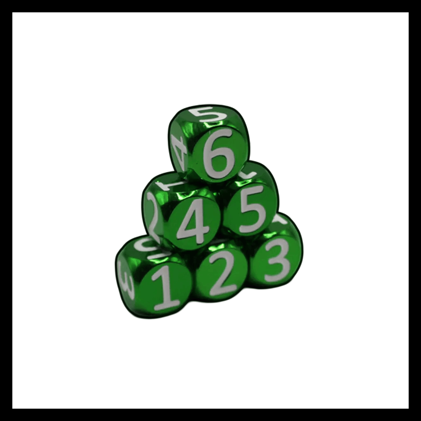 Heavy Rollers D6 Dice Set w/ Magnetic Case