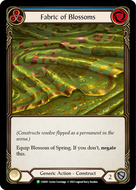 Fabric of Blossoms Cold Foil / Blossom of Spring