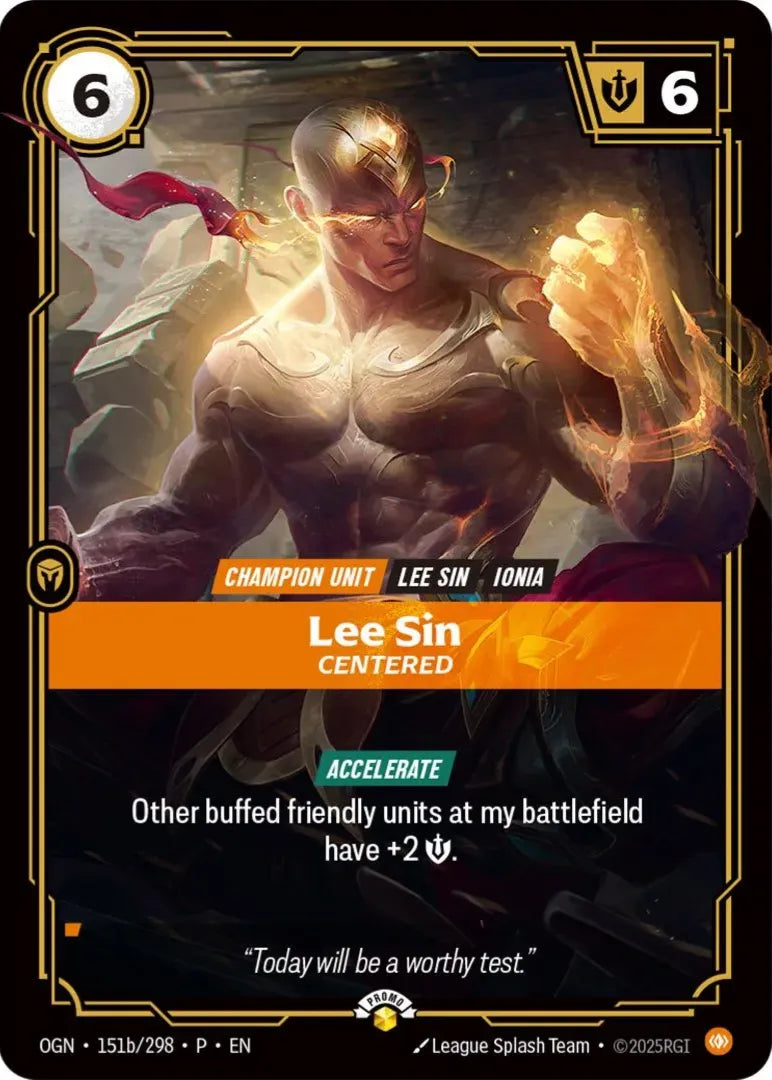 Lee Sin - Centered Promo