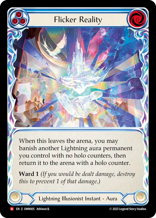 Flicker Reality Rainbow Foil