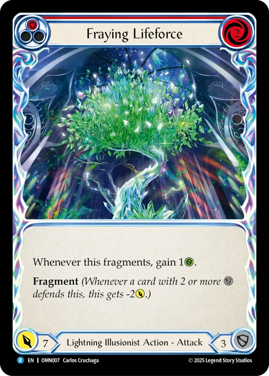 Fraying Lifeforce Rainbow Foi
